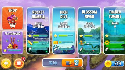 Angry Birds Rio Defeat Monkey Boss