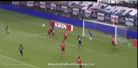 Takashi Usami Goal HD - Japan 6-0 Bulgaria - 03.06.2016