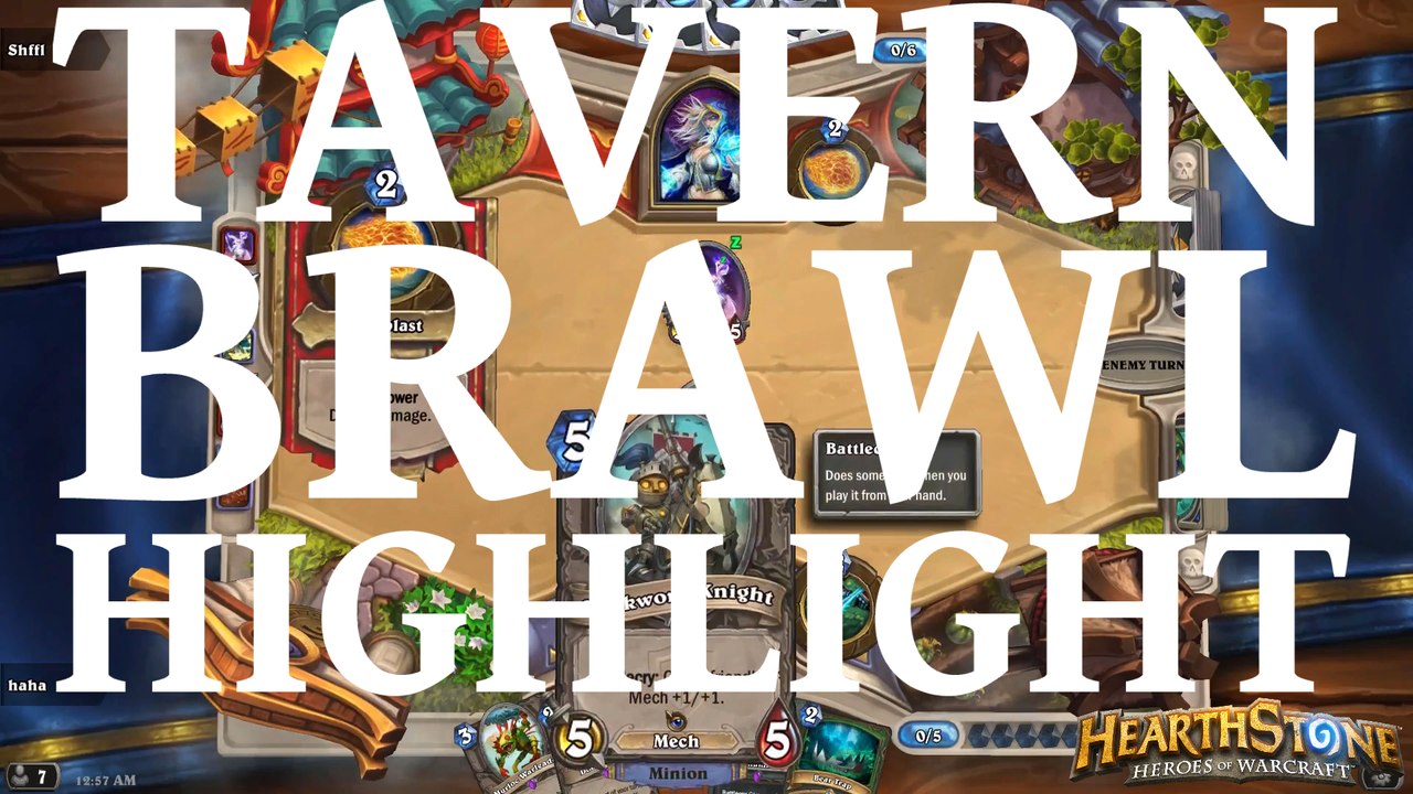 Hearthstone Tavern Brawl, a highlight Episode 9 : Cart Crash at the Crossroads
