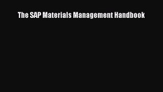 READbookThe SAP Materials Management HandbookREADONLINE