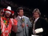 Roddy Piper, Macho Man and Vince McMahon Superstars Intro (07-27-1991)