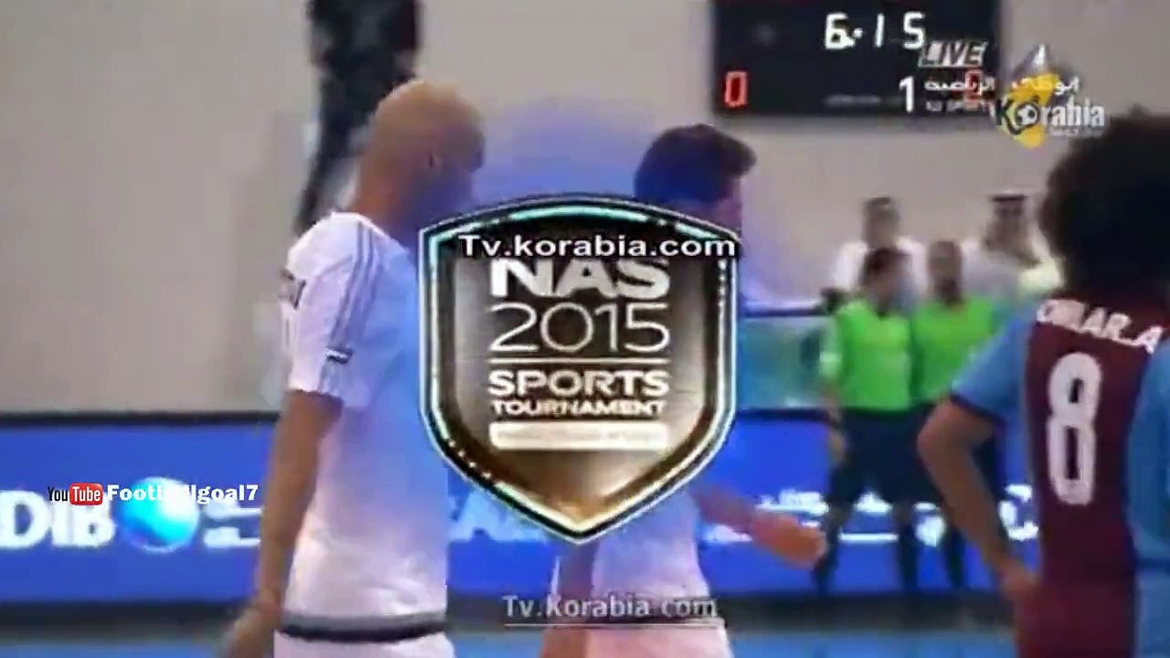Zinedine Zidane scores brilliant goal in futsal game