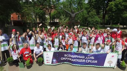 Всемирный день волонтера LG совместно с ОРКК и «Эльдорадо» в Государственном музее истории космонавтики