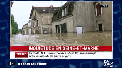 Inondations : scènes de désolation en Seine-et-Marne