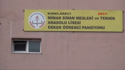 Kırklareli Pansiyon Görevlisi Öğrencilere Tacizden Tutukladı