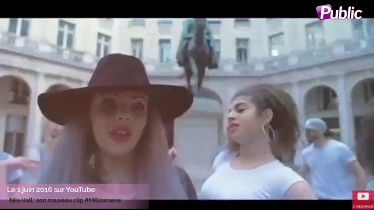 Niia Hall : "Avec un rien, je te fais un truc de pro !", découvrez son nouveau clip #Millionnaire