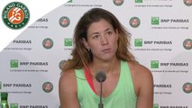 Roland-Garros 2016 Conférence de presse Muguruza / Demi-finale