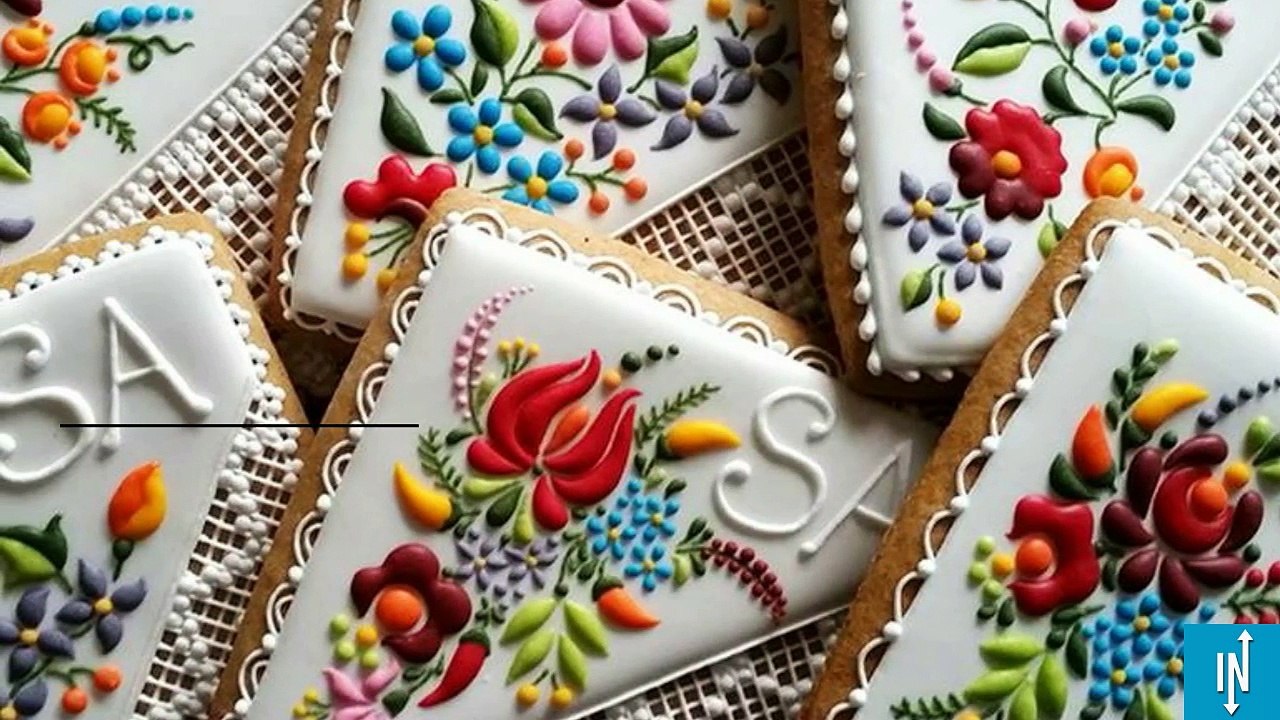 Cette patissière réalise des cookies qui ressemblent à de magnifiques broderies