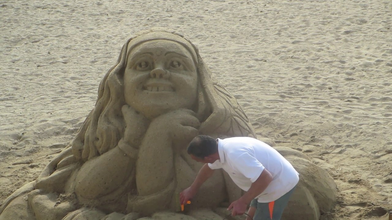 Sculpteur de sable