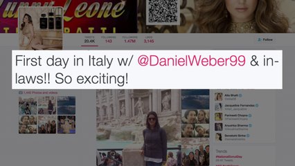 Watch Hot Sunny Leone Holidaying with hubby Daniel in Italy