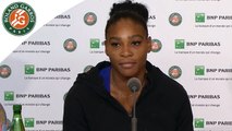 Roland-Garros 2016 - Conférence de presse: S. Williams / 1/2