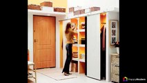 Встроенный шкаф-купе в прихожую (57 фото) виды и материалы