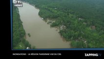 Crues : Les images impressionnantes vues du ciel des inondations en région parisienne (Vidéo)