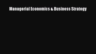 READbookManagerial Economics & Business StrategyBOOKONLINE