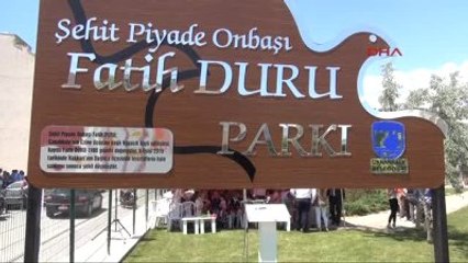 Çanakkale - Çanakkaleli Şehidin İsminin Verildiği Park Açıldı