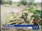 150 familias fueron afectadas por la creciente del río Ostiones