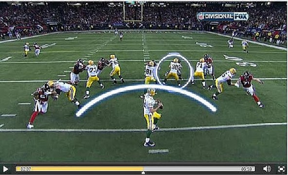 Packers vs Falcons 2010 NFL playoff 2 OF 4
