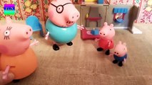 Peppa Pig family outdoor adventures - fun peppa pig play doh toys playset new video for kids