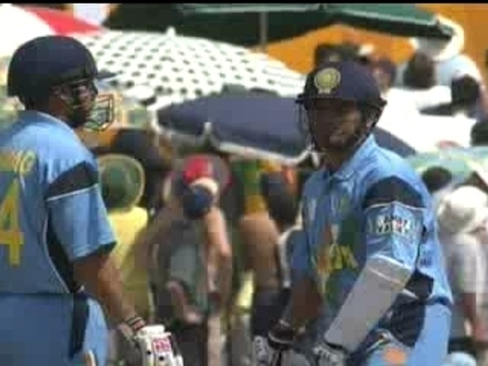 INDIAN INNINGS OF INDIA vs PAKISTAN World Cup 2003