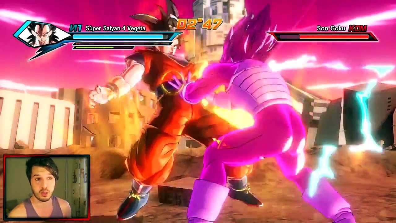 Dragon Ball Xenoverse MOD - REPLICA DE VEGETA DE DRAGON BALL SUPER _ VS GOKU Y M