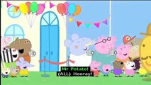 Peppa Pig (Series 3) - Mr Potato Comes To Town (with subtitles) 7