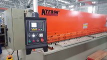 Hydraulic Swing Beam Shears 6mm Hydraulic Shearing Machine QC12Y-6x3200 from Krrass