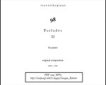 Prelude for piano in B flat minor (Preludes XI, No. 19) - original composition [tbp98_19]