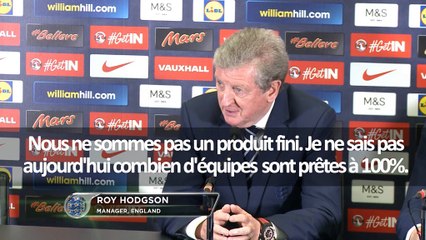 Amical - Hodgson : "Nous ne sommes pas un produit fini"