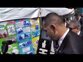 açılış ve standları ziyaret hazır