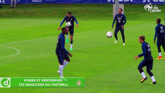Zap Foot du 3 juin: Pogba et Griezmann ces magiciens du football, pendant ce temps-là Benzema fait les bras, Neymar jongle avec Justin Bieber etc.