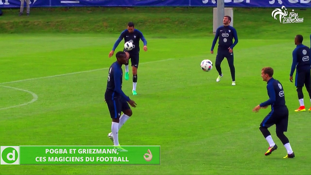 Zap Foot du 3 juin: Pogba et Griezmann ces magiciens du football, pendant ce temps-là Benzema fait les bras, Neymar jongle avec Justin Bieber etc.