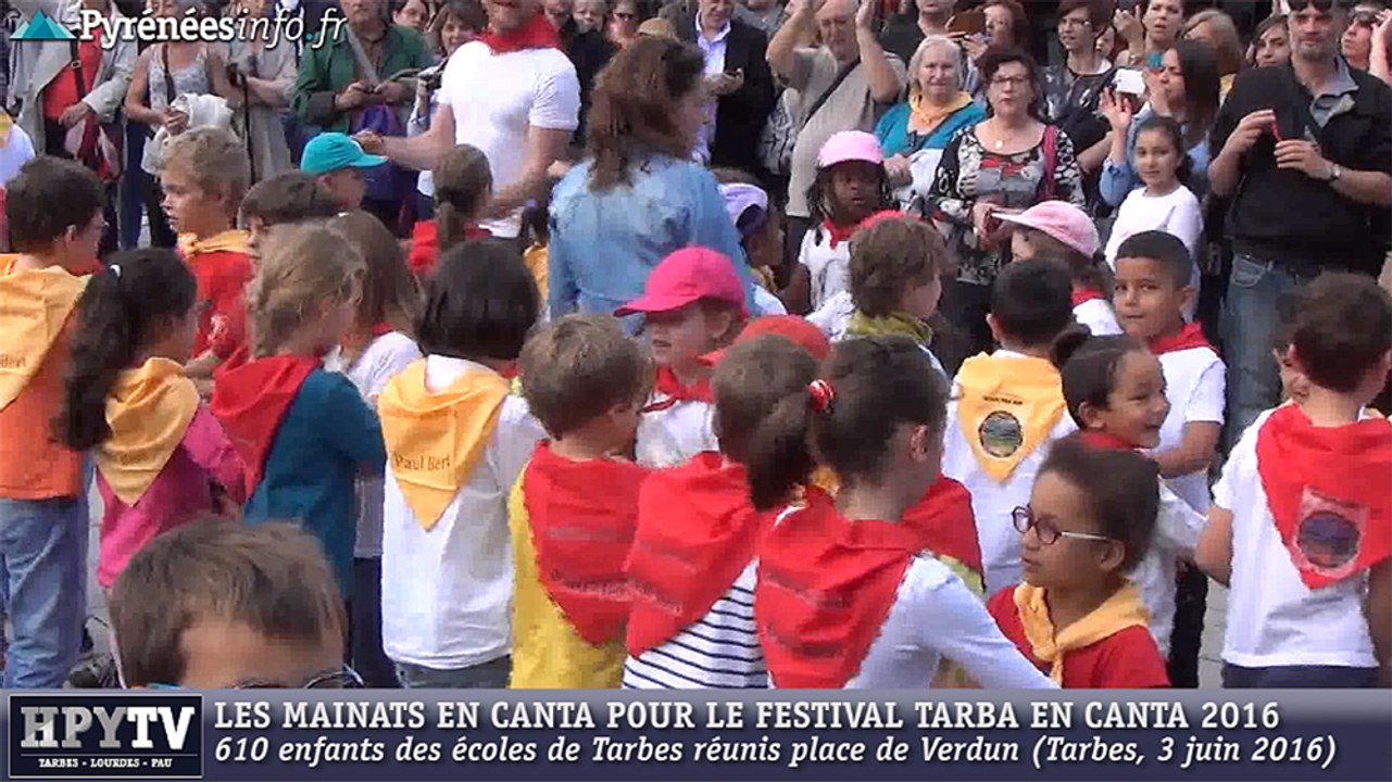 [HPyTv Tarbes] Mainats en canta à Tarbes (3 juin 2016)