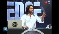 Boy dares to take Crab in Mouth in Waqar Zaka Show Over the edge