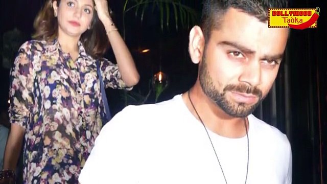 Virat Kohli Kisses & Hugs Anushka Sharma At The Airport !