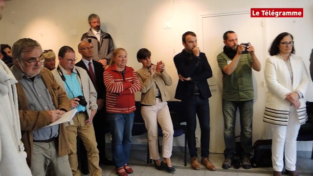 Station LPO de Ile Grande. Gilles Bentz fait chevalier de l'ordre national du mérite