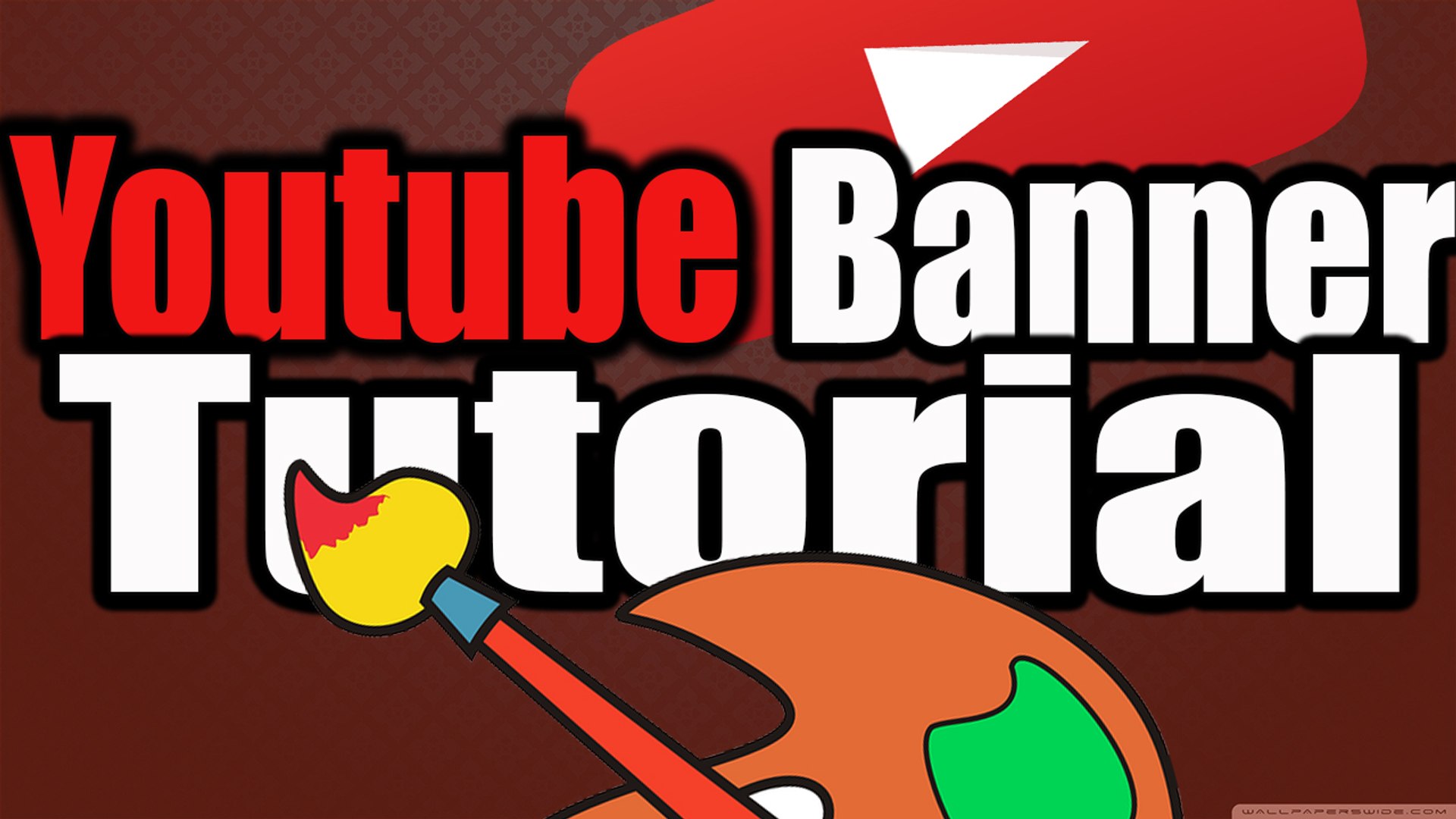 ⁣How to make Youtube channel Banner in Photoshop! channel Art tutorial 2016