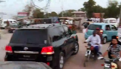 PTI Chairman Imran Khan travels without any protocol like a common citizen.