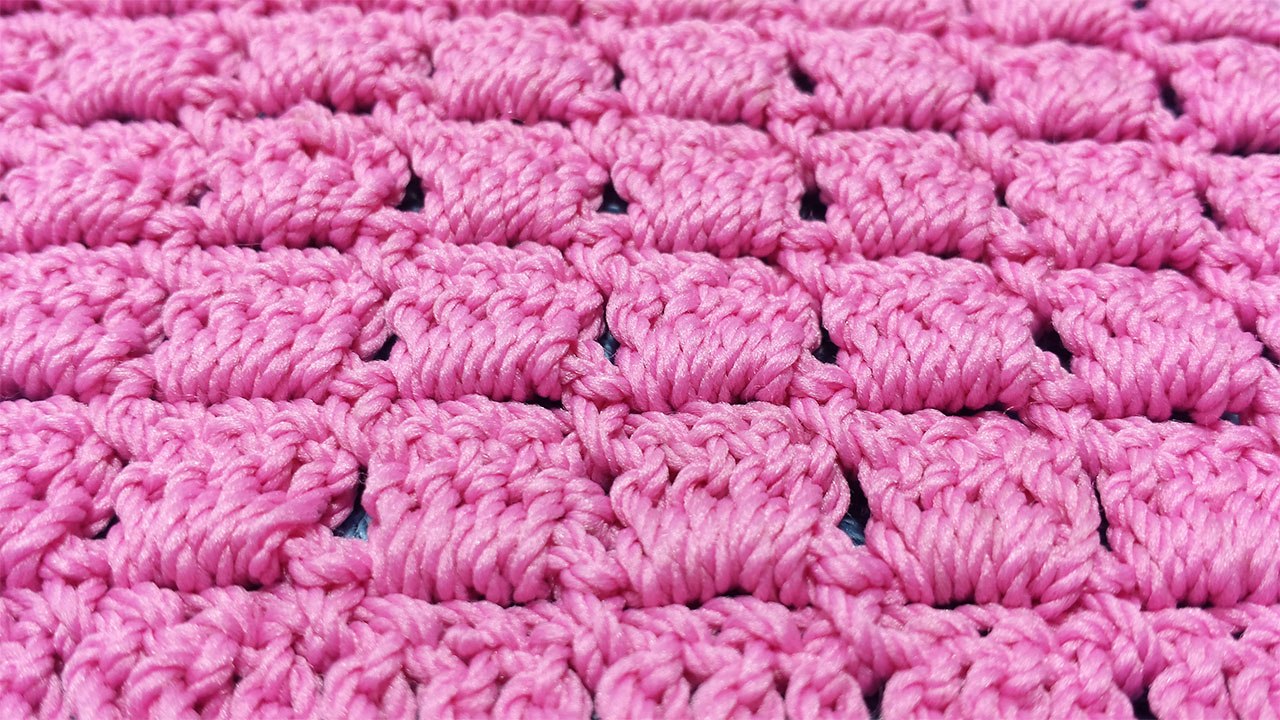 Cara Merajut Motif Bata