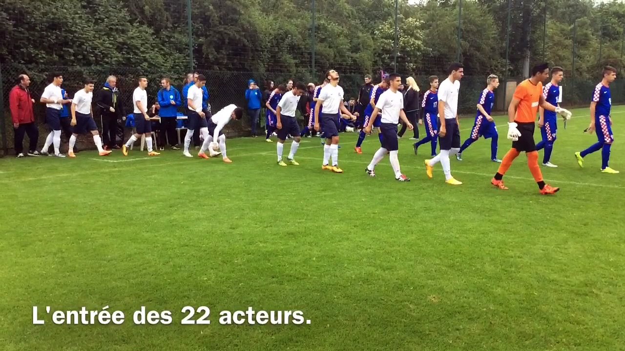 EURO FOOT JEUNES 1/4 Final Croatie VS Chypre