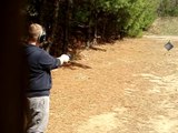 Michad Shooting Steel With The S&W Model 19-4 .357 Magnum and S&W Model 60