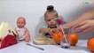 ✔ La muñeca Baby Born y la niña Yaroslava preparan zumo de naranja / Vídeo de las niñas ✔