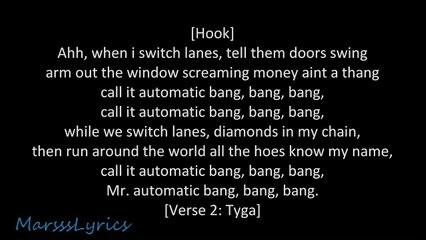 Tyga Ft. The Game - Switch Lanes (Lyrics)