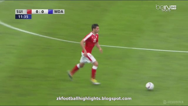 1-0 Blerim Džemaili Goal HD - Switzerland 1-0 Moldova 03.06.2016 HD