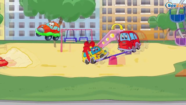 Arabalar cizgi filmleri izle. Vinç, Ambulans, Kamyon - Iş Makineleri. Çocuklar için arabalar