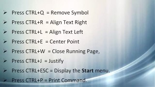 Keyboard Shortcut key overview for windows .mp4