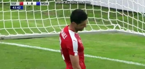 Blerim Dzemaili super Power SHOOT -Switzerland 1-0 Moldova - 03-06-2016