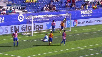 FC Barcelona vs Sporting U12: What a goal!