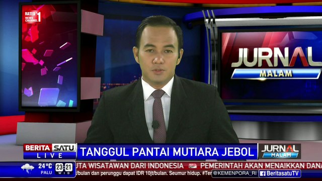Tanggul Jebol, Perumahan Pantai Mutiara Gelap Gulita