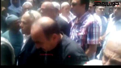 ابو عيطة شارك فى جنازة شاهندة مقلد بالمنوفية