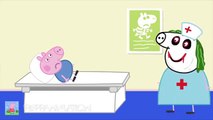 Peppa Pig Little George fell and in injecting Doctor Peppa Pig Funny Story by Peppanimation tv